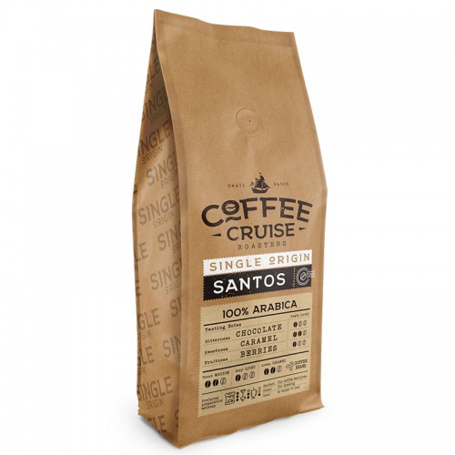 Kafijas pupiņas Coffee Cruise Santos 1kg