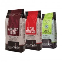 Kafijas pupiņu komplekts Arabica D’OR + Il Tuo Espresso + Verdadero  3kg