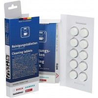 Tīrīšanas tabletes Siemens un Bosch 10 gab.